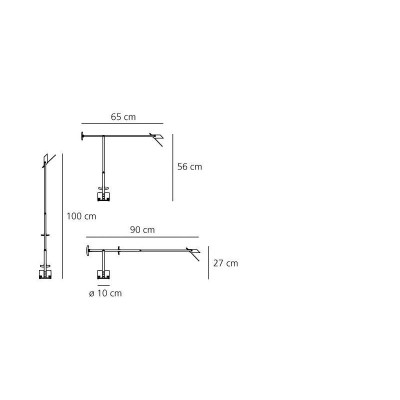 Artemide Tizio 35 dimensioni