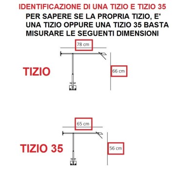 Artemide come riconosce la Tizio dalla Tizio 35