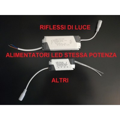 Novalux Ring faro da incasso tondo led alimentatore elettronico