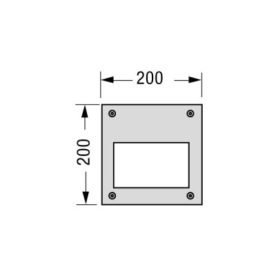 Castaldlghting thorn 1 fluorescente 13W dimensioni