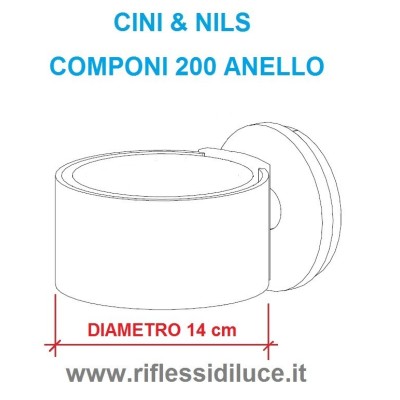 Cini & nils componi 200 diametro dell' anello