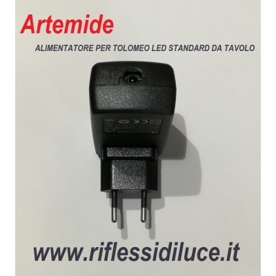 Artemide alimentatore a spina ricambio per tolomeo led standard