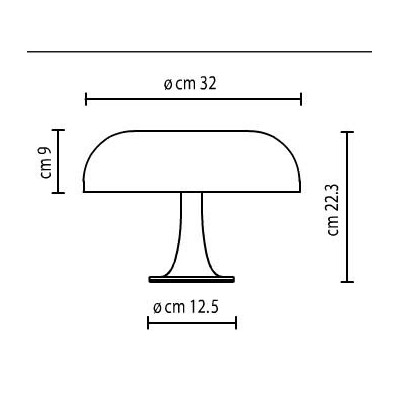 DIMENSIONI ARTEMIDE NESSINO