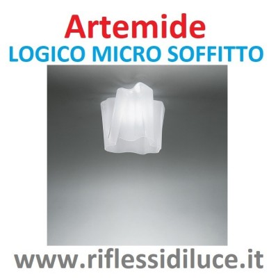 Artemide vetro di ricambio per logico micro versione da soffitto