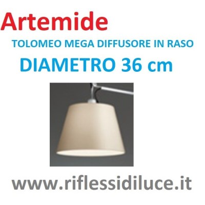 Artemide Tolomeo Mega terra LED 31W 3000 K, con asta e base, colore alluminio