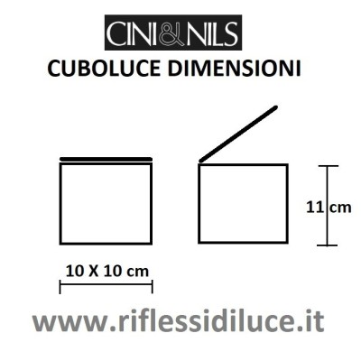 Cini e nils cuboluce dimensioni