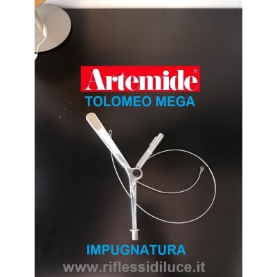 Artemide ricambio originale per tolomeo mega terra impugnatura per testa