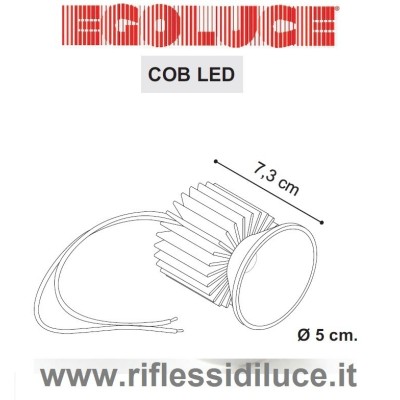 Egoluce COB LED 6.1W 2700 K 40 gradi