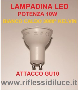 lampadina led gu10, 7.5W, bianco caldo, luce calda, prezzo scontato, vendita  online, pronta consegna