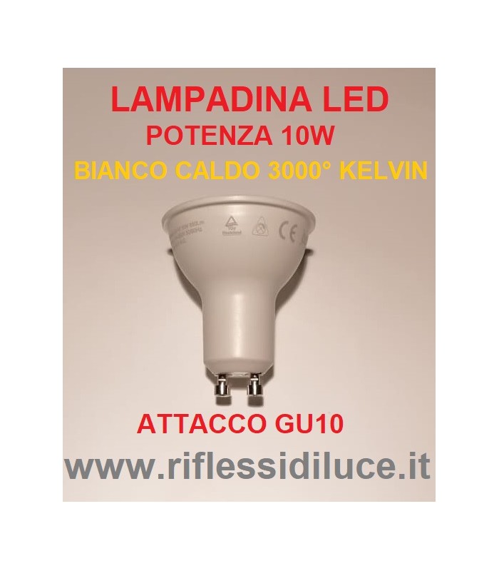 Lampadine Faretti Gu10 Led: Prezzi Lampada e Faretto Gu 10