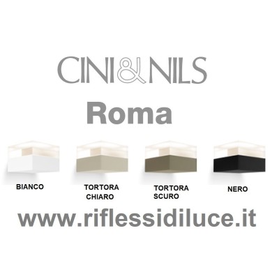 Cini & Nils lampada da parete Roma led i 4 colori