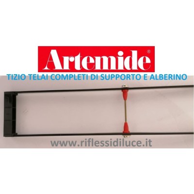 Artemide Tizio  nera telaio di ricambio compreso di supporto contrappeso e alberino