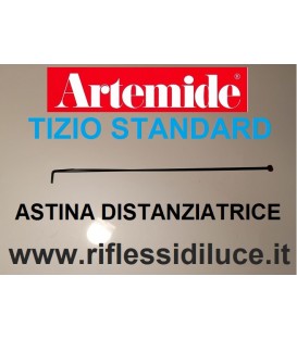 Artemide astina distanziatrice ricambio per testa tizio standard