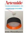 Artemide coprirosone di ricambio per Tagora 570 sospensione