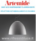 Artemide schermo antiabbagliamento ricambio per Nur 1618 fluorescente