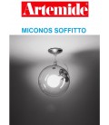 Artemide Miconos soffitto cromo lucido