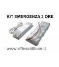 Novalux kit emergenza per strep led 24V autonomia 3 ore