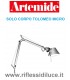 Artemide Tolomeo micro solo corpo alluminio E14