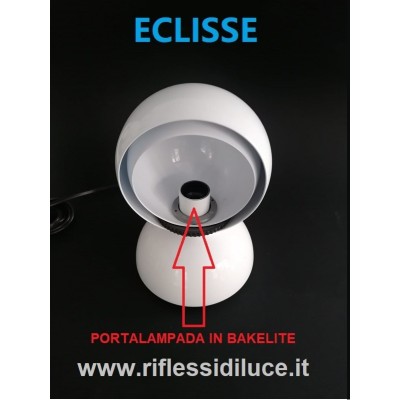 Artemide portalampada di ricambio per Eclisse