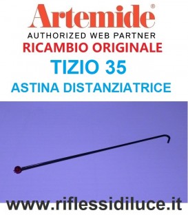 Artemide Tizio 35 astina distanziatrice ricambio originale