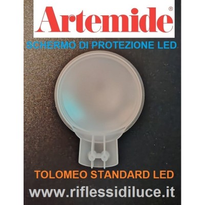 Artemide schermo protezione led ricambio per tolomeo standard led