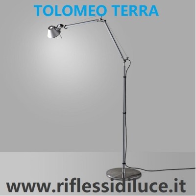 Artemide Tolomeo terra sostegno scorrevole per aggiungere una ulteriore Tolomeo sull'asta cilindrica