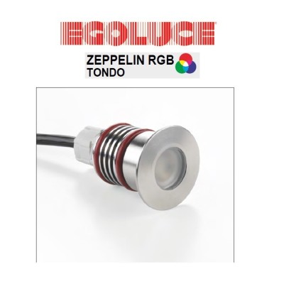 Egoluce faretto led Zeppelin tondo RGB