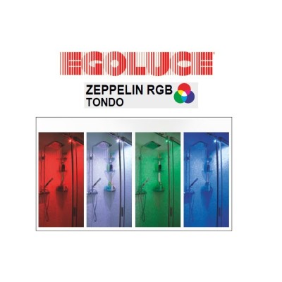 Egoluce faretto led Zeppelin tondo RGB