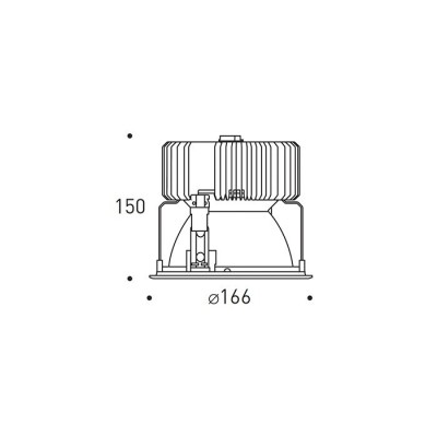 DIMENSIONI MILED 200 24W