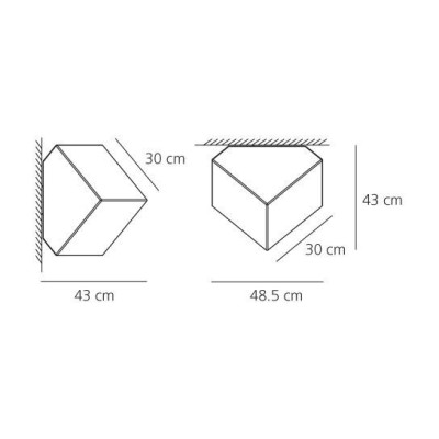 EDGE 30 PARETE SOFFITTO DIMENSIONI