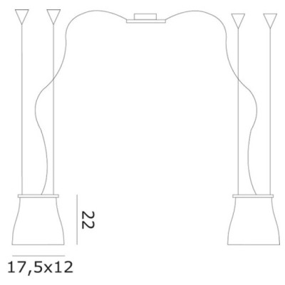 BELL S2D SOSP DOPPIA DIMENSIONI