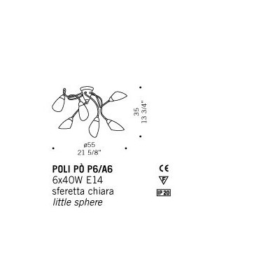 POLI PO' A6P6 DIMENSIONI