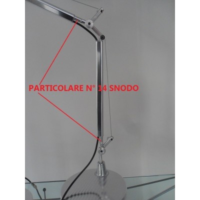 Artemide snodo ricambio Tolomeo tavolo